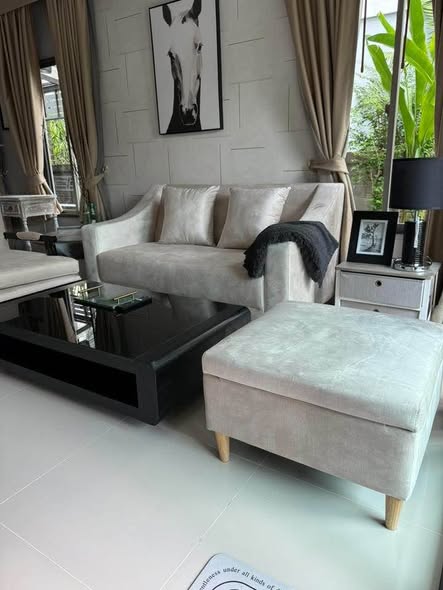 bedroom and living room of The PLANT ESTIQUE