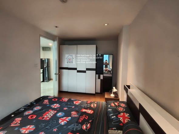 bedroom of The President Condo Sukhumvit 81