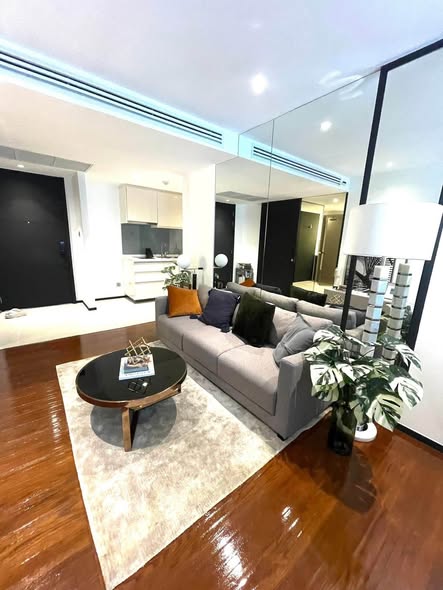 living room of The Private Residence Rajdamri