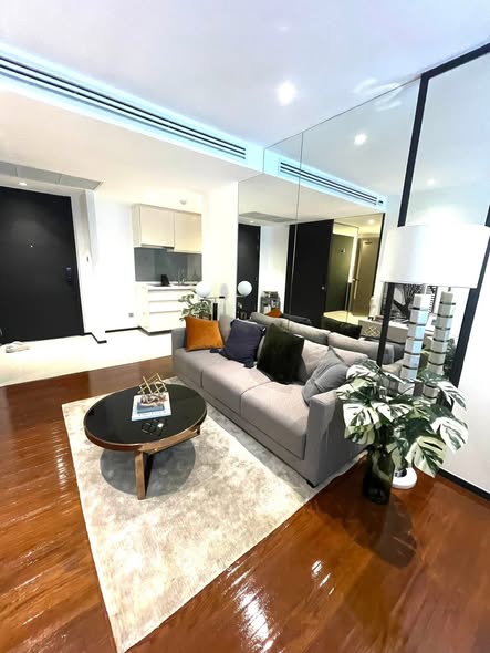 living room and room interior of The Private Residence Rajdamri