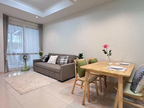 living room and room interior of The Private Sukhumvit-Bangchak