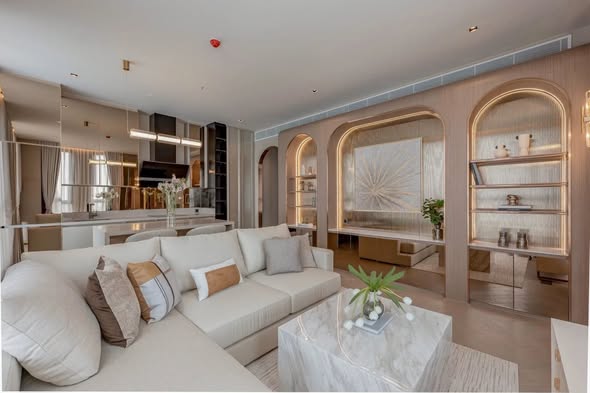 living room of The Reserve Sathorn