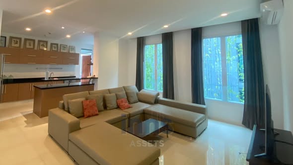 bedroom and living room of The Residences at Mandarin Oriental Bangkok