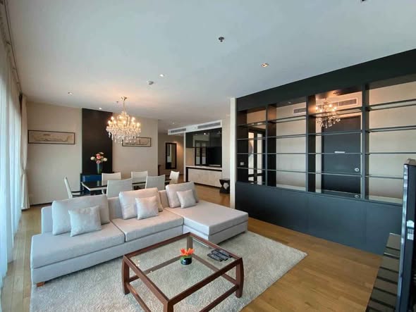 living room of The Residences at Mandarin Oriental Bangkok