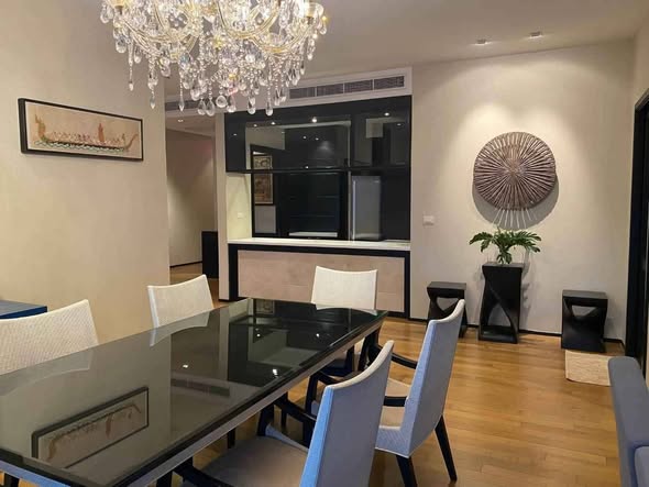 living room and room interior of The Residences at Mandarin Oriental Bangkok