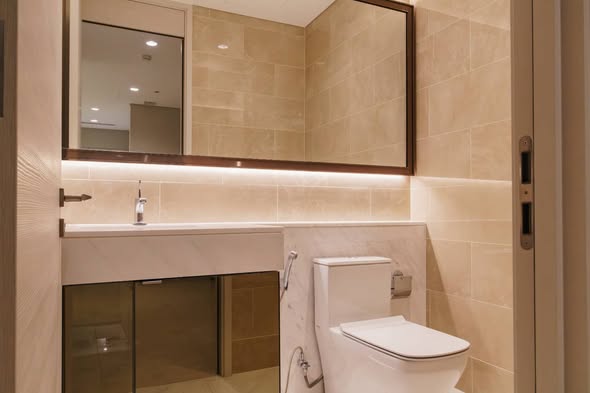 bathroom of The Residences at Sindhorn Kempinski Hotel Bangkok