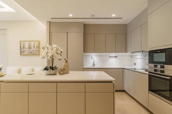 kitchen of The Residences at Sindhorn Kempinski Hotel Bangkok