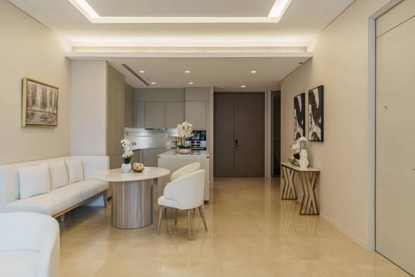 living room of The Residences at Sindhorn Kempinski Hotel Bangkok