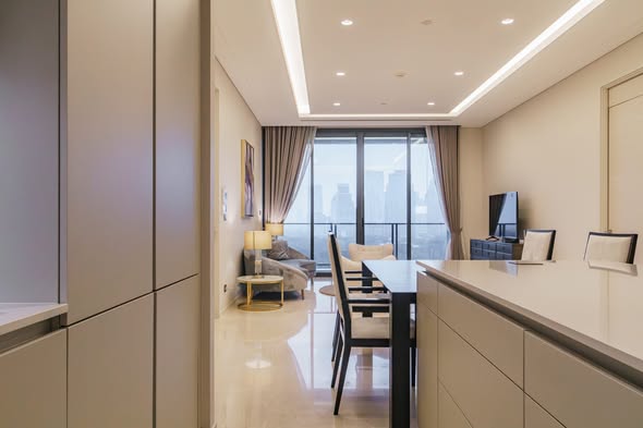 room interior of The Residences at Sindhorn Kempinski Hotel Bangkok