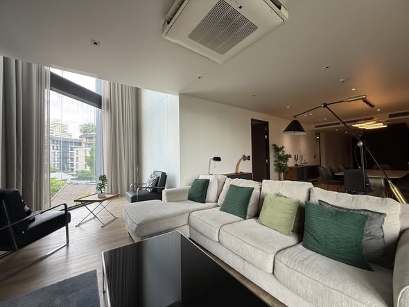 living room of The Rise Sukhumvit 39