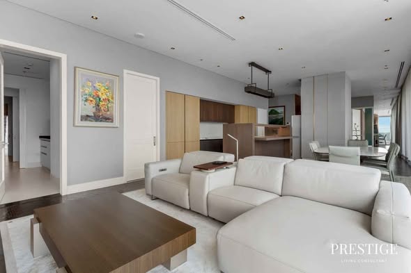 living room of The Ritz-Carlton Residences, Bangkok