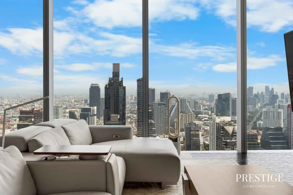 living room of The Ritz-Carlton Residences, Bangkok