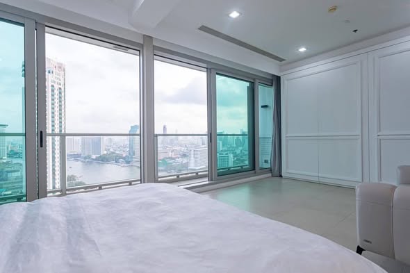 bedroom of The River Condominium