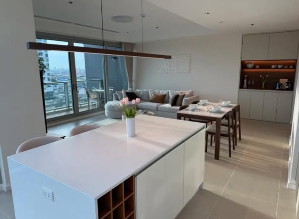 kitchen of The River Condominium