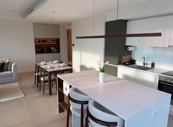 kitchen of The River Condominium