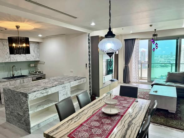 kitchen of The River Condominium