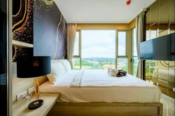 bedroom of The Riviera Monaco เดอะ ริเวียร่า โมนาโค