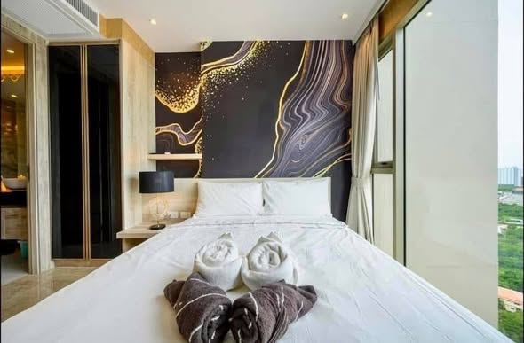 bedroom of The Riviera Monaco เดอะ ริเวียร่า โมนาโค