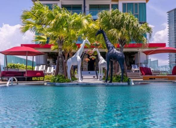 pool of The Riviera Ocean Drive