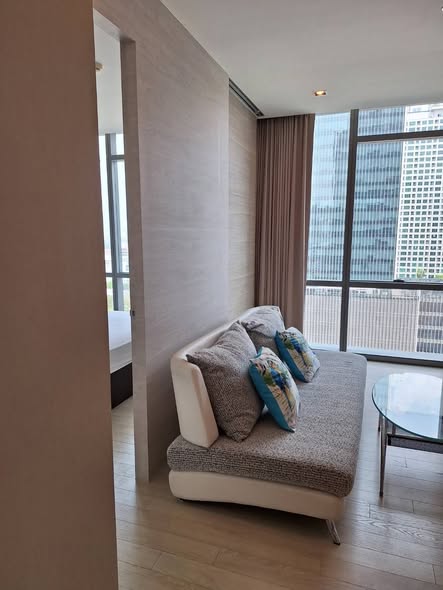 bedroom and living room and room interior of The Room Sukhumvit 21