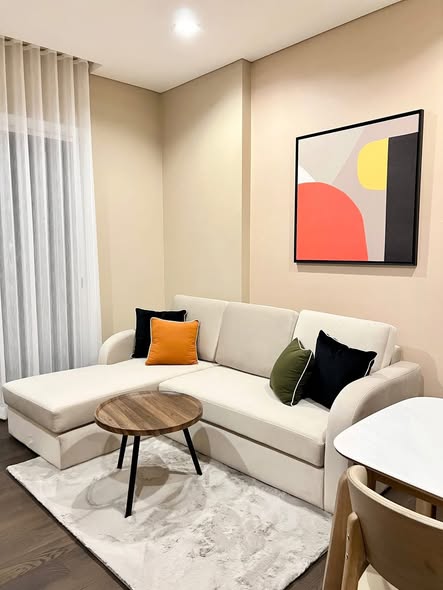 living room of The Saint Residences