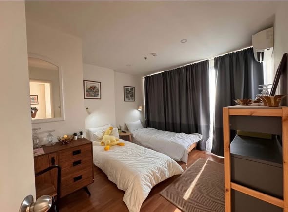 bedroom of The Selected Kaset-Ngamwongwan by LPN