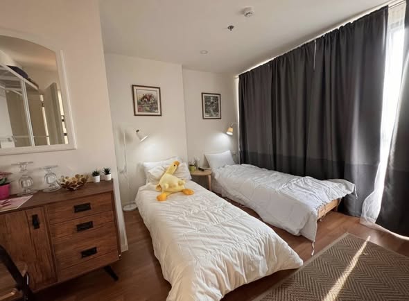 bedroom of The Selected Kaset-Ngamwongwan by LPN