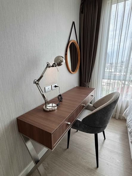 room interior and bathroom of The Sky Sukhumvit