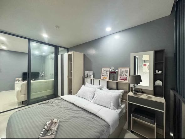 bedroom of The Square Condominium – Bangyai