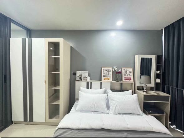 bedroom of The Square Condominium – Bangyai
