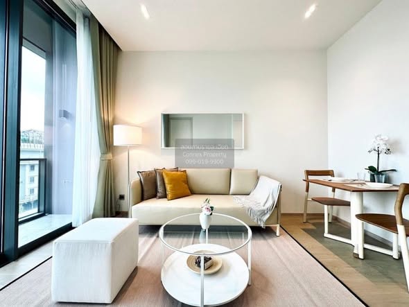 living room and bedroom of The Strand Thonglor