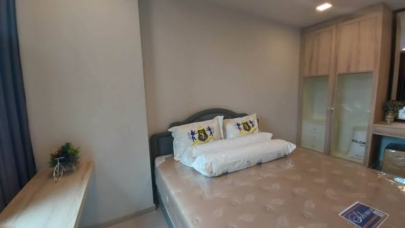bedroom of The Ville Express