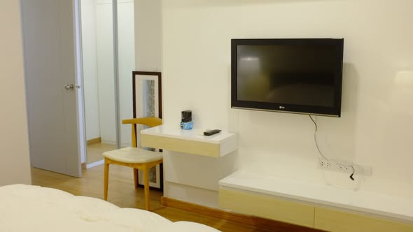 bedroom of Thru Thong Lor