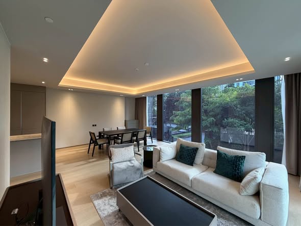 living room of Tonson One Residence ต้นสน วัน เรสซิเดนซ์