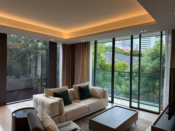 living room and room interior of Tonson One Residence ต้นสน วัน เรสซิเดนซ์