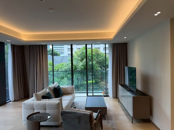 living room and room interior of Tonson One Residence ต้นสน วัน เรสซิเดนซ์