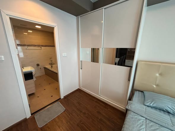 bedroom and room interior of Treasure Condo