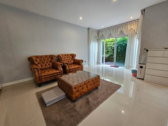 living room and bedroom of Two Grande Monaco Bangna – Wongwaen