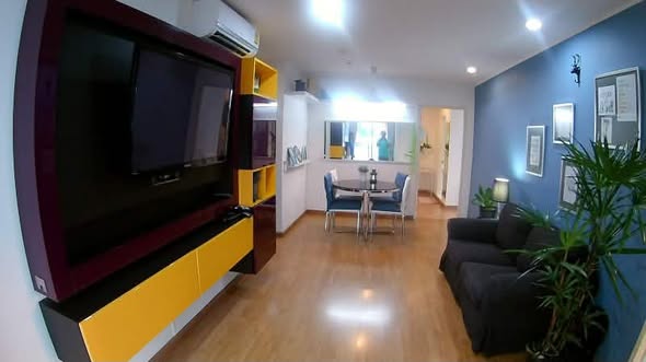 living room of U-Delight Jatujak Station condo.