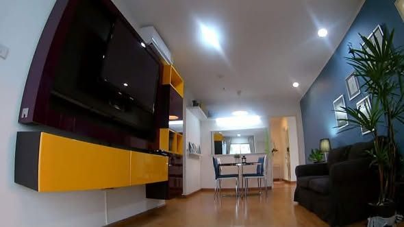 living room of U-Delight Jatujak Station condo.