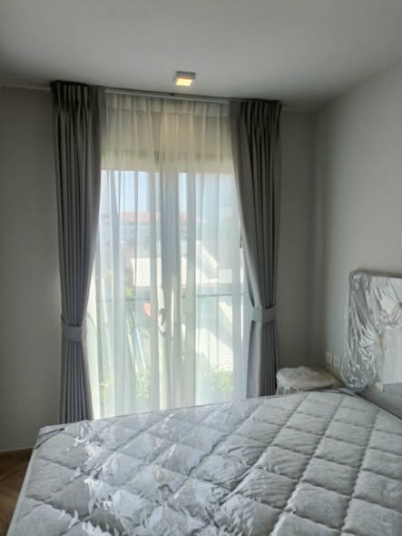 bedroom of V Condo Salaya