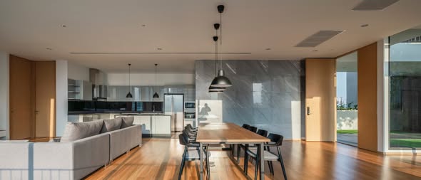 living room and room interior of VANA Residences Sukhumvit 26