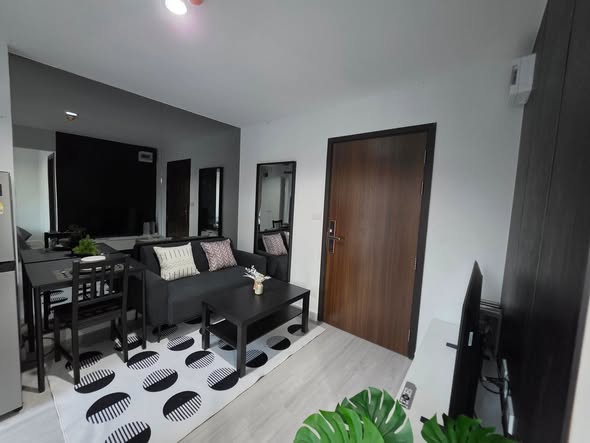 bedroom and living room of เวลาดี เรสซิเดนซ์ Vela de Residence