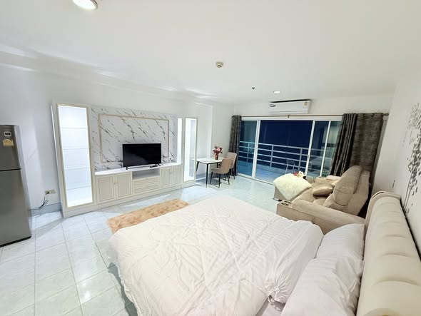 bedroom of View Talay 6 Pattaya