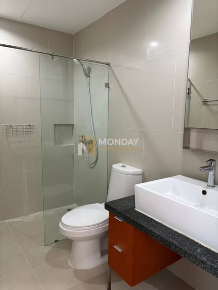 room interior and bathroom of Villa Sathon Condominium