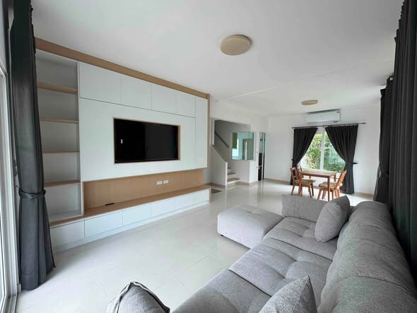living room and bedroom and room interior of Villaggio Srinakarin