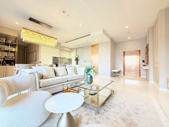 living room of VITTORIO Sukhumvit 39 วิตโตริโอ สุขุมวิท 39