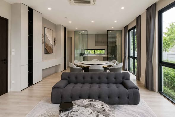 living room of VIVE กรุงเทพกรีฑา