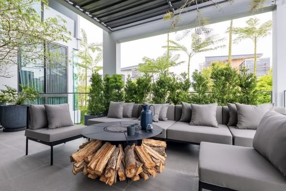 living room of VIVE กรุงเทพกรีฑา