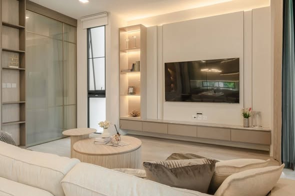 living room of VIVE กรุงเทพกรีฑา